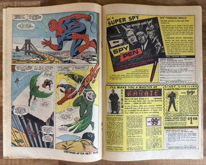 🔑 THE AMAZING SPIDER-MAN #48 (MARVEL) COMIC *1ST APP. VULTURE* 1967 VG-