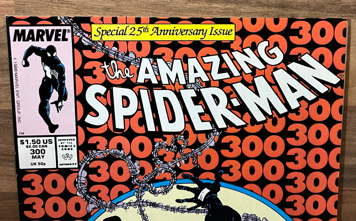 🔑 THE AMAZING SPIDER-MAN #300 (MARVEL) COMIC *TODD MCFARLANE -VENOM* 1988 VF/NM