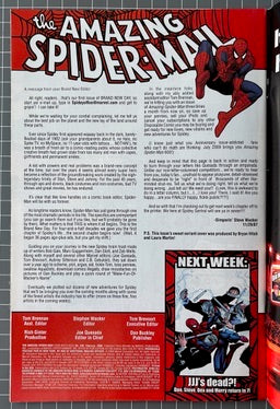 🔑 THE AMAZING SPIDER-MAN #546 [MARVEL COMICS] DIRECT *1ST APP. MR NEGATIVE* 2008 VF+