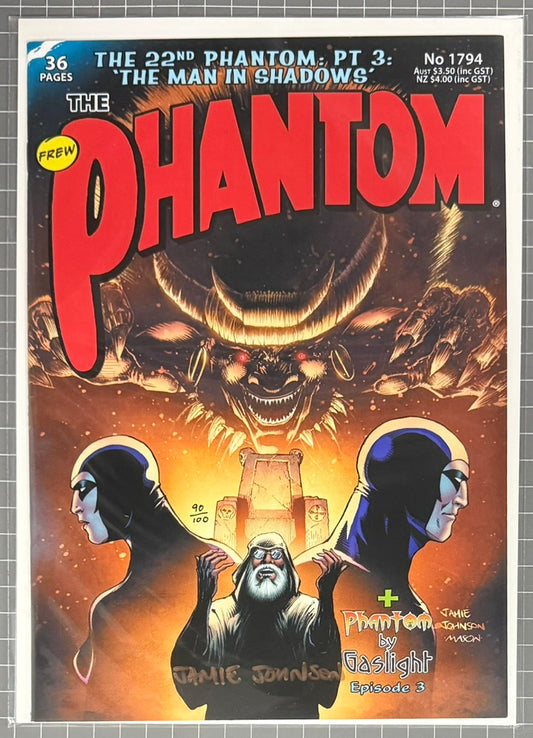 THE PHANTOM #1794 [FREW] ***SIGNED & LIMITED*** AUSTRALIAN COMIC 2017 NM