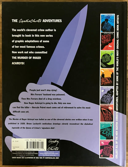 Agatha Christie: The Murder of Roger Ackroyd, Graphic Novel Adapted by Bruno Lachard