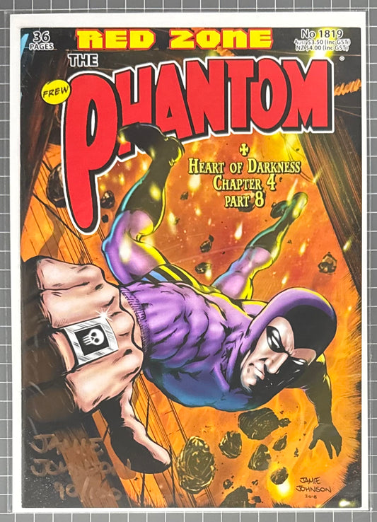 THE PHANTOM #1819 [FREW] ***SIGNED & LIMITED*** AUSTRALIAN COMIC 2018 VF/NM