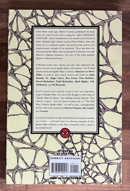 The Very Best of Spider-Man TPB 1994, Marvel 1st Edition/1st Print
