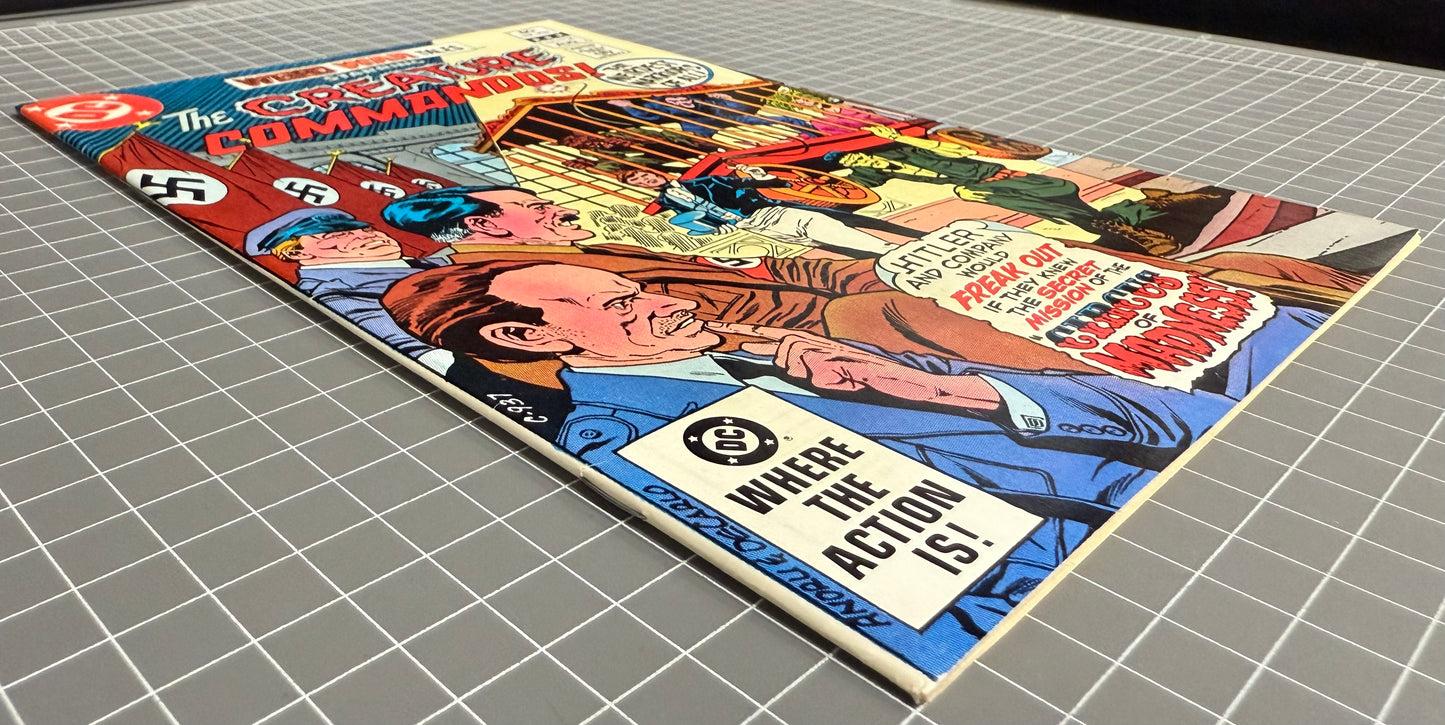 WEIRD WAR TALES: STARRING THE CREATURE COMMANDOS! #114 [DC] HITLER COVER 1982