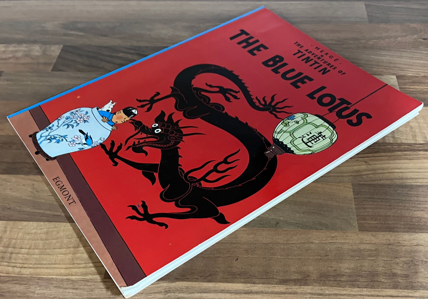 ADVENTURES OF TINTIN: THE BLUE LOTUS - HERGE, EGMONT PUBS, 2002