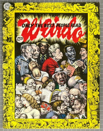 WEIRDO #4 [LAST GASP] HORROR MAGAZINE 1982 FN+