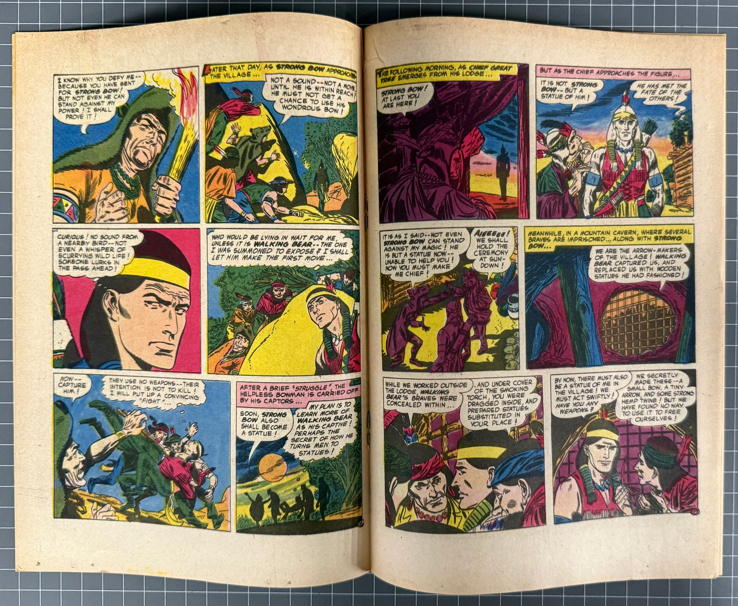 DAVY CROCKETT AND THE FRONTIER FIGHTERS #11 [COLOUR COMICS] AUSTRALIAN 1956
