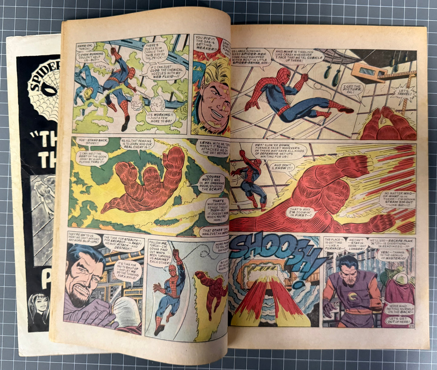🔑 THE AMAZING SPIDER-MAN ANNUAL #4 [MARVEL COMICS] DIRECT 1967 GD+