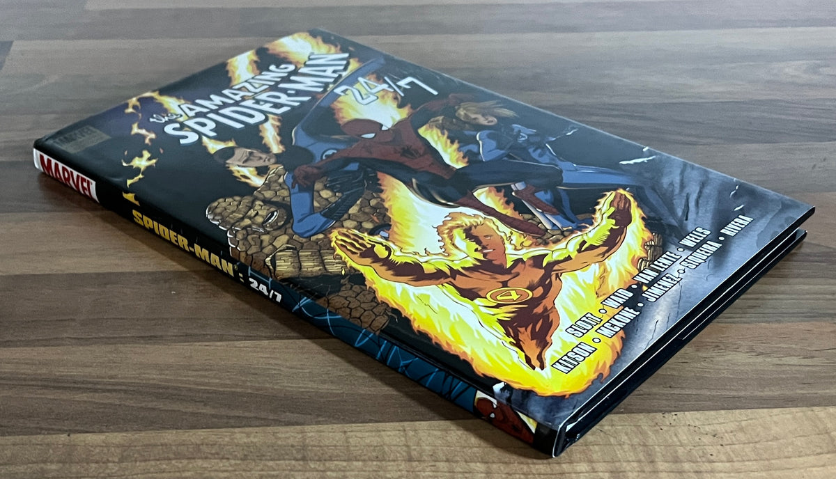 Marvel Premiere Edition: The Amazing Spider-Man 24/7 HC/DJ, 1st Print, 2009