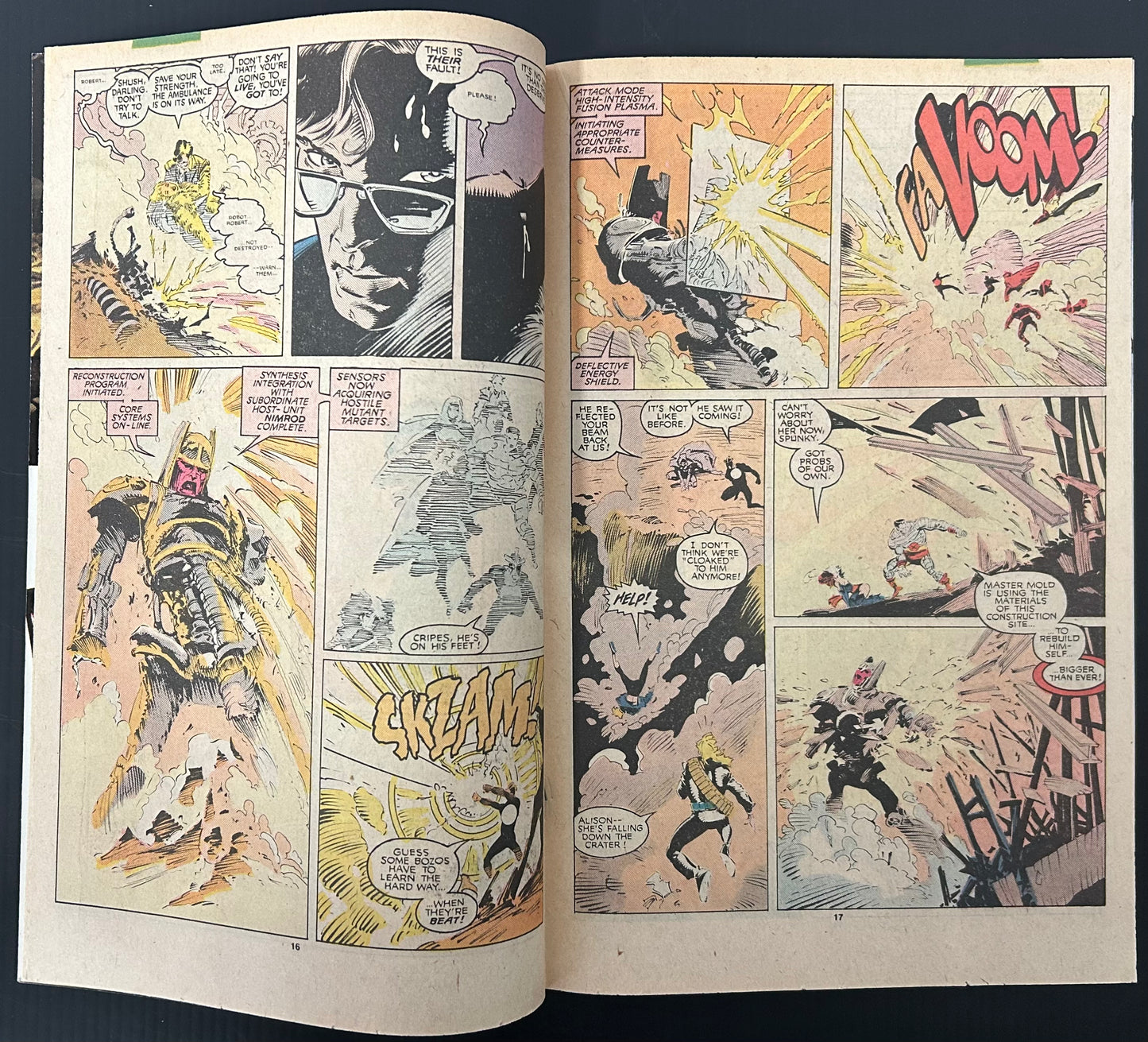 UNCANNY X-MEN #247 [MARVEL COMICS] DIRECT 1989 FN/VF