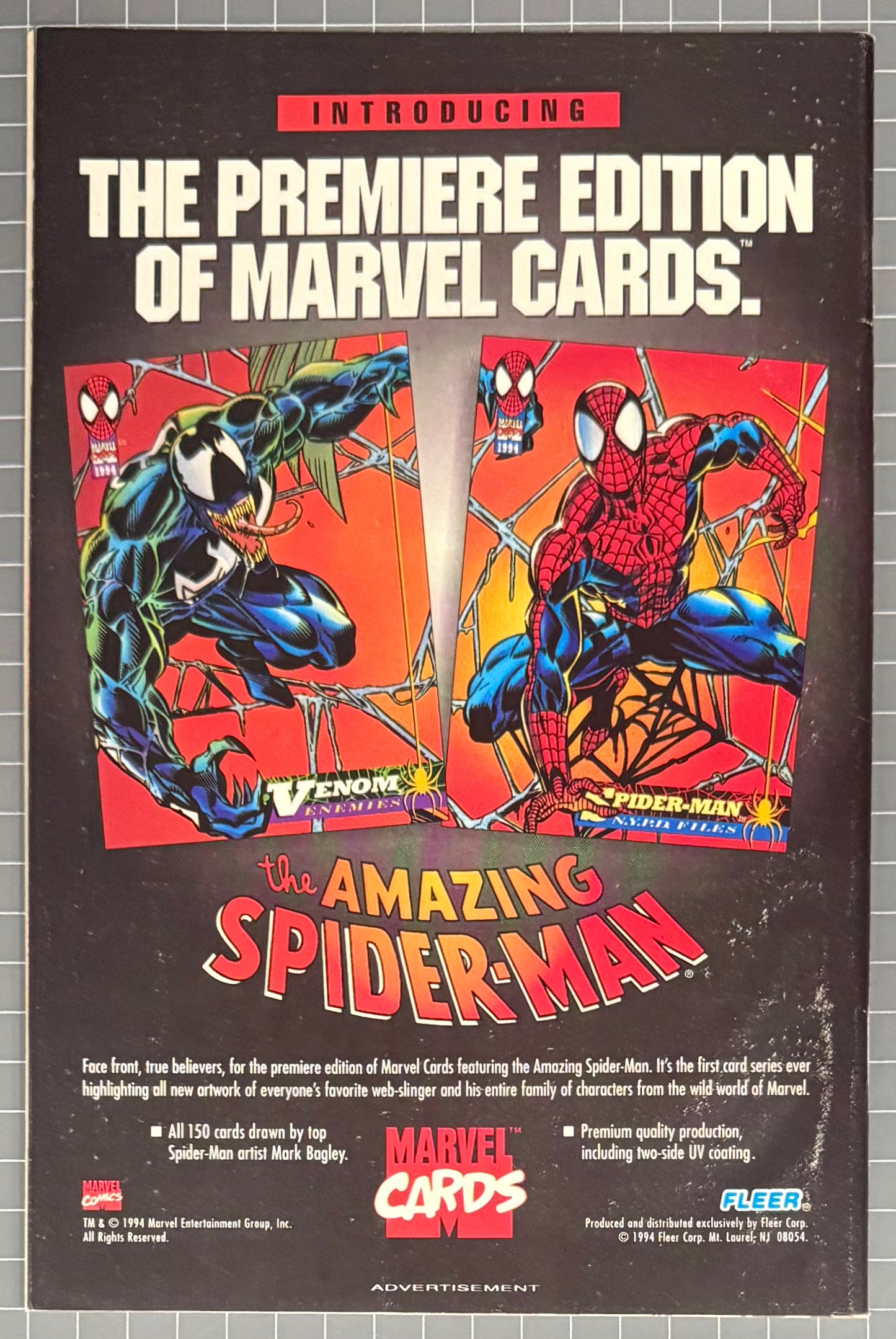 🔑 THE AMAZING SPIDER-MAN #389 [MARVEL COMICS] *CHAMELEON ORIGIN* 1994 VF-