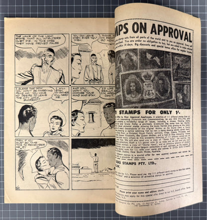 THE SHADOW #98 [TRICHO] AUSTRALIAN PRE-DECIMAL COMIC 1962
