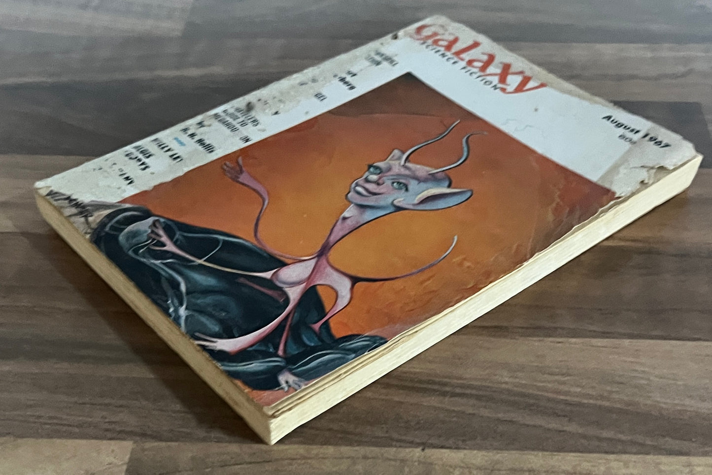 8 x Galaxy Science Fiction Magazines 1954-1967 Vintage British/US Eds Asimov