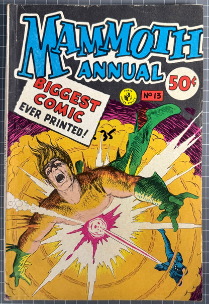 MAMMOTH ANNUAL #13 [COLOUR COMICS] AUSTRALIAN DC 1972
