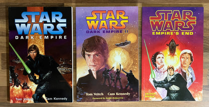 Star Wars Vol 1, 2, 3 Dark Empire, Dark Empire II, Empire's End Dark Horse Graphic Novels