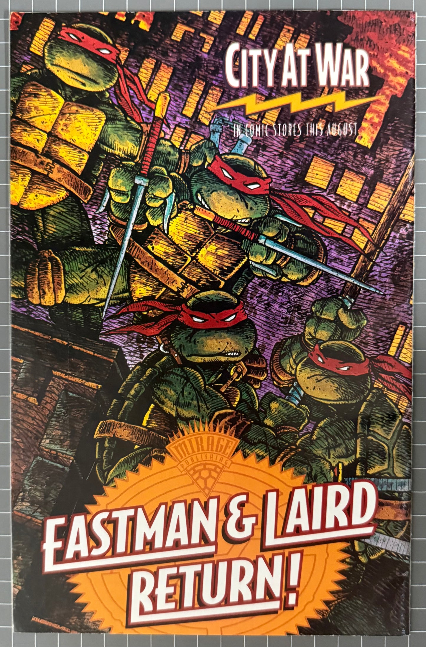 TEENAGE MUTANT NINJA TURTLES #49 (TMNT) [MIRAGE] COMIC 1992 VF-