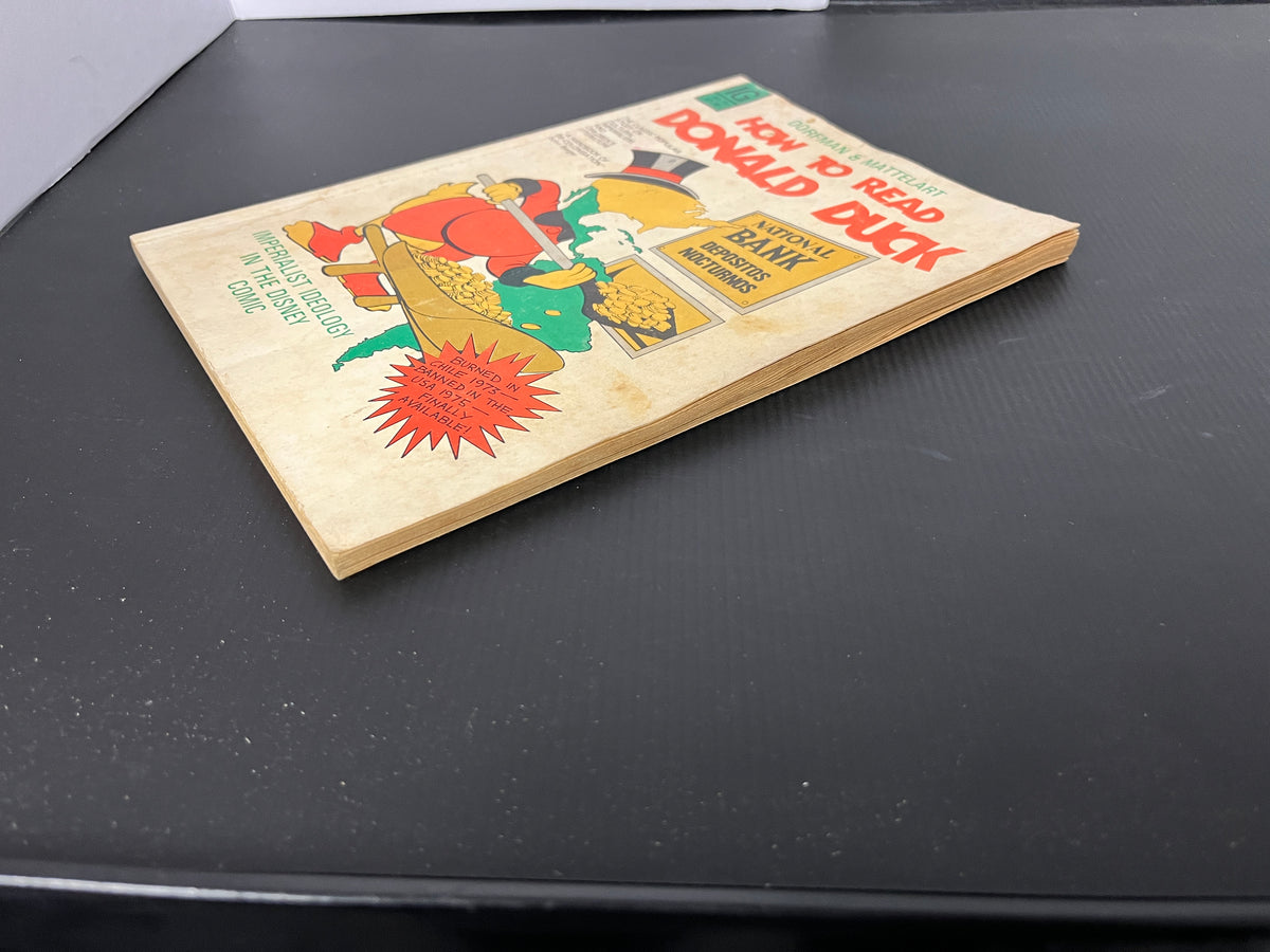 HOW TO READ DONALD DUCK: IMPERIALIST IDEOLOGY IN THE DISNEY COMIC - DORFMAN & MATTELART [INTERNATIONAL GENERAL] TPB 1975 GOOD