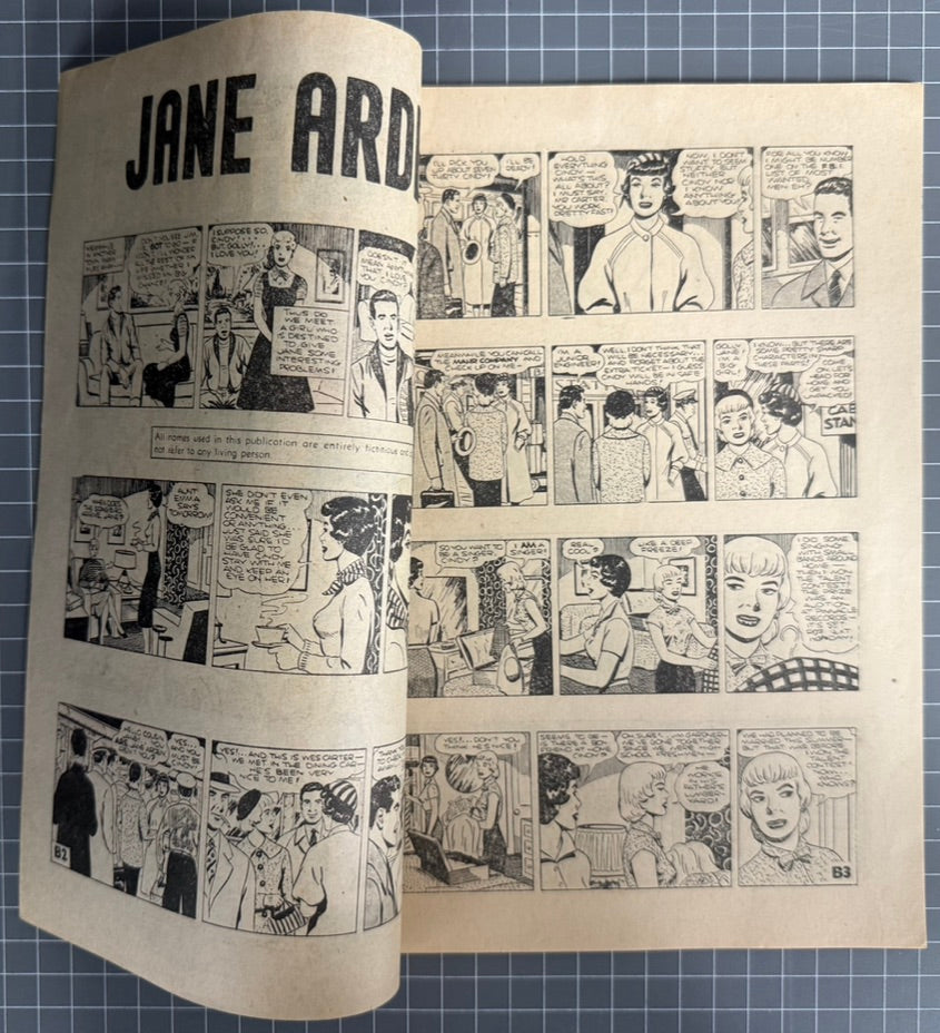 JANE ARDEN #17 (ATLAS PUBLICATIONS) AUSTRALIAN PRE-DECIMAL COMIC 1956