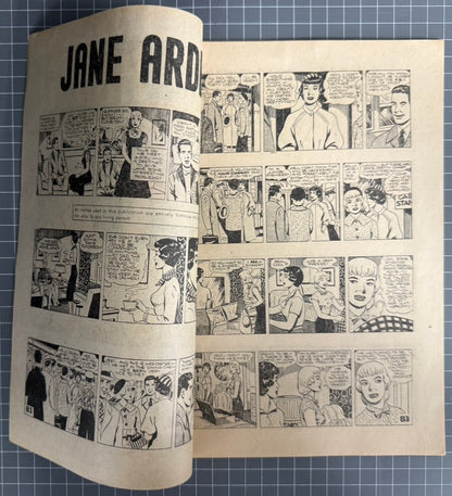 JANE ARDEN #17 (ATLAS PUBLICATIONS) AUSTRALIAN PRE-DECIMAL COMIC 1956