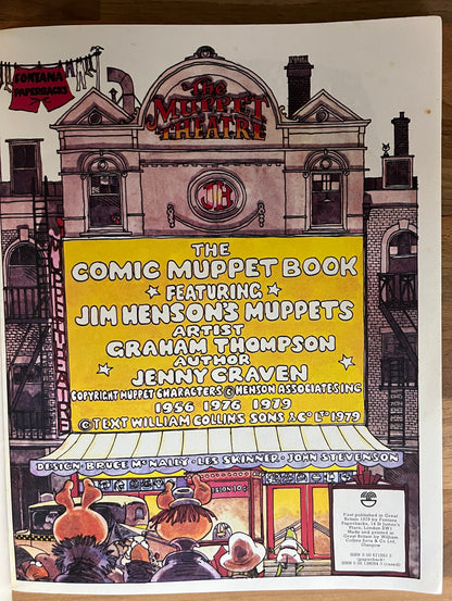 The Comic Muppet Book Featuring Jim Henson's Muppets 1979