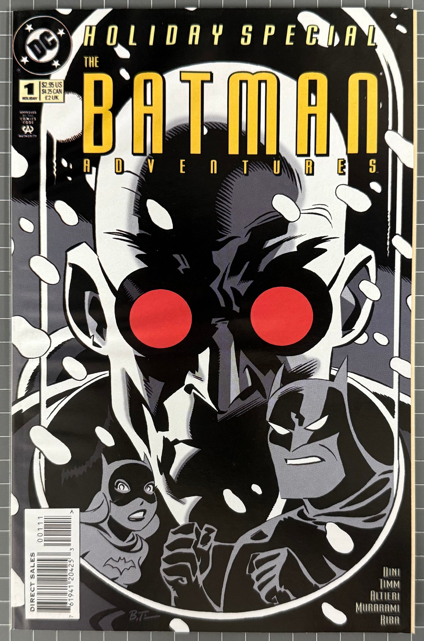 🔑 THE BATMAN ADVENTURES HOLIDAY SPECIAL #1 [DC] *HARLEY QUINN* COMIC 1995