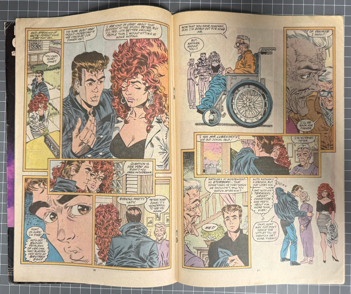 🔑 THE AMAZING SPIDER-MAN #334 [MARVEL COMICS] NEWSSTAND 1990 VG-