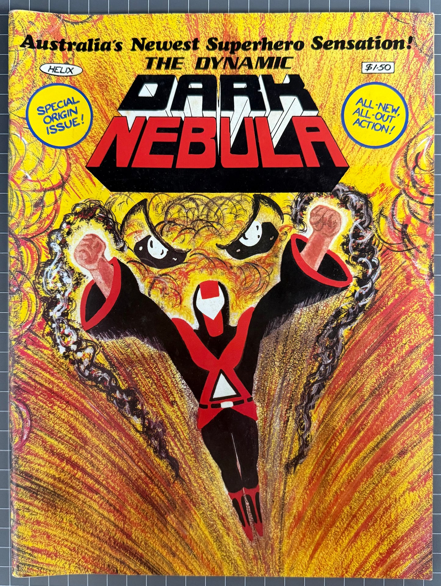DYNAMIC DARK NEBULA [HELIX PRODUCTIONS] COMIC MAGAZINE GRAPHIC NOVEL 1982