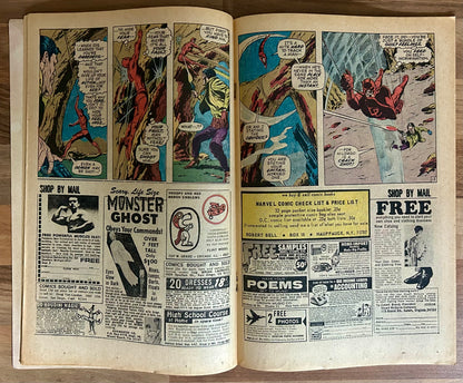DAREDEVIL #76 [MARVEL COMICS] DIRECT 1971 FN+