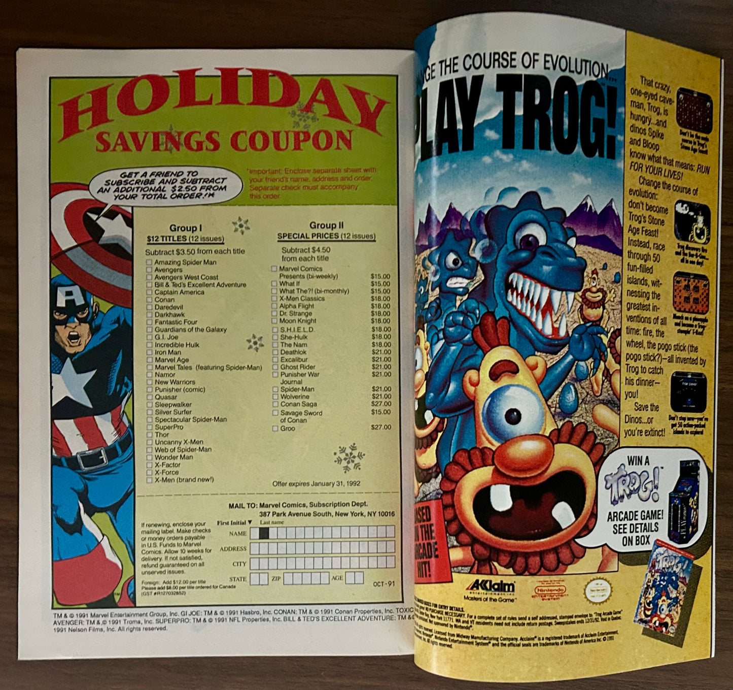 THE AMAZING SPIDER-MAN #355 [MARVEL COMICS] DIRECT 1991
