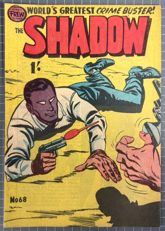 THE SHADOW #68 [FREW PUBLICATIONS] AUSTRALIAN PRE-DECIMAL COMIC 1959
