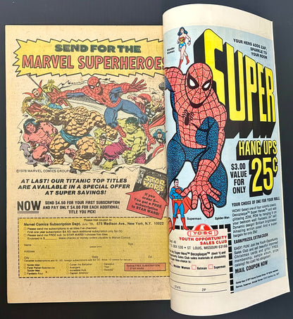 🔑 FANTASTIC FOUR #200 [MARVEL COMICS] NEWSSTAND *MILESTONE ISSUE* 1978 FN/VF