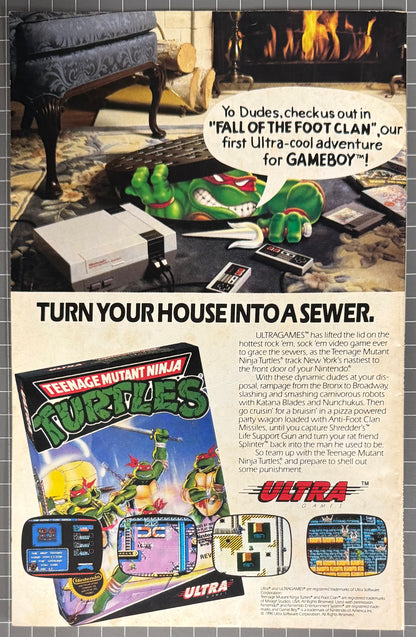 TEENAGE MUTANT NINJA TURTLES MOVIE II THE SECRET OF THE OOZE [ARCHIE] 1991 VG/FN