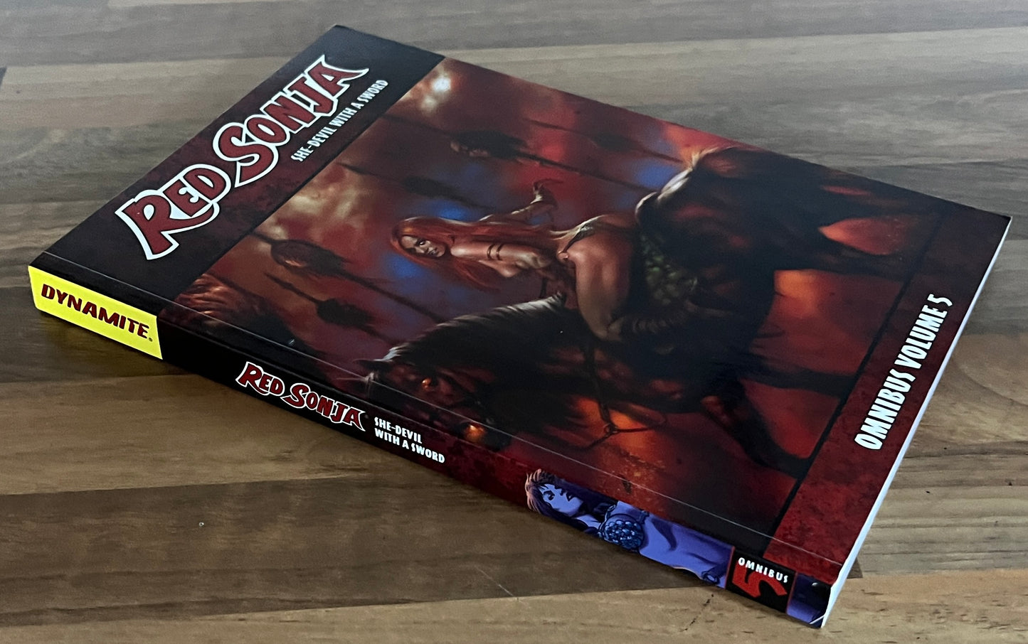 RED SONJA SHE-DEVIL WITH A SWORD OMNIBUS VOL 5 Dynamite