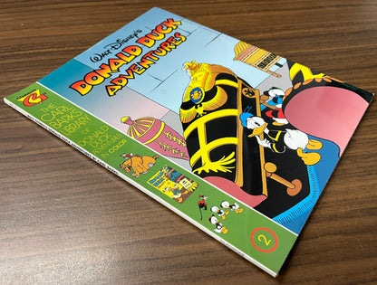 The Carl Barks Library of Donald Duck Adventures in Color No. 2  + Trading Card Brand New