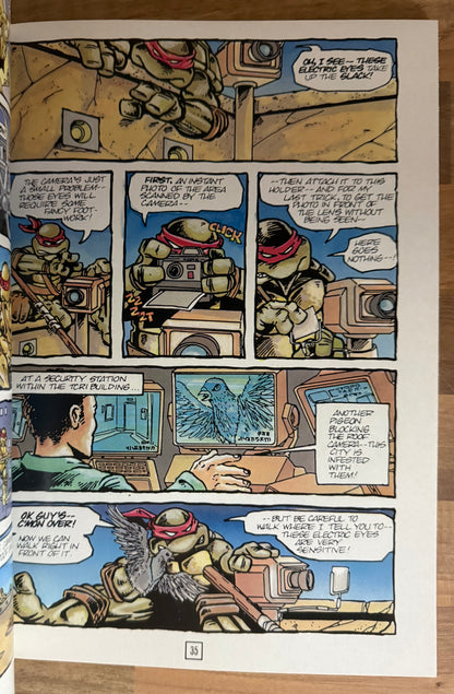 TEENAGE MUTANT NINJA TURTLES #1, 2, 3, 4 SET FIRST GRAPHIC NOVEL EASTMAN LAIRD 1988/89