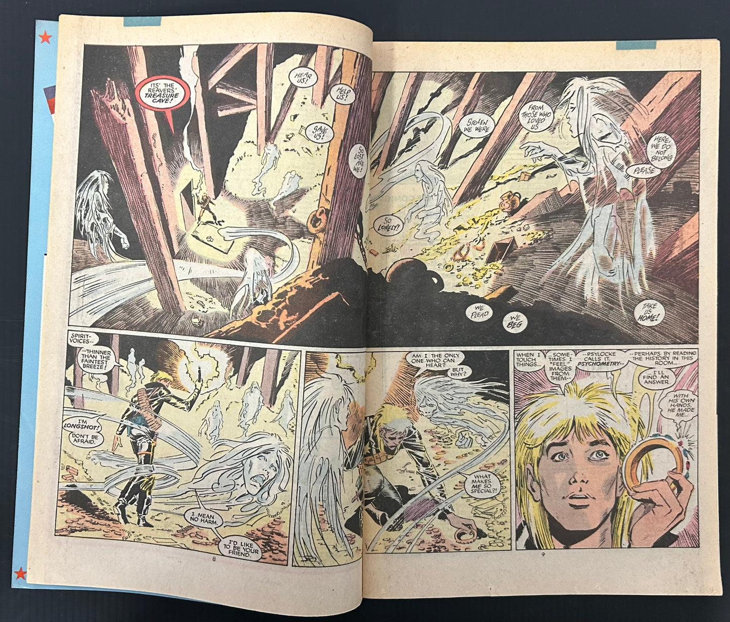 UNCANNY X-MEN #230 [MARVEL COMICS] DIRECT 1988 VG/FN