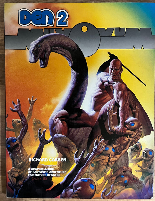 Den 2: Muvovum Graphic Novel by Richard Corben, 1991 Mature Content