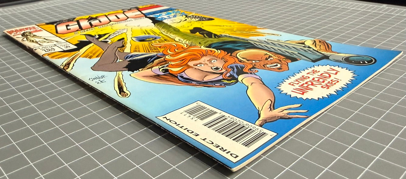 🔑 G.I. JOE: A REAL AMERICAN HERO #154 + INSERT [MARVEL COMICS] 1994 VF+