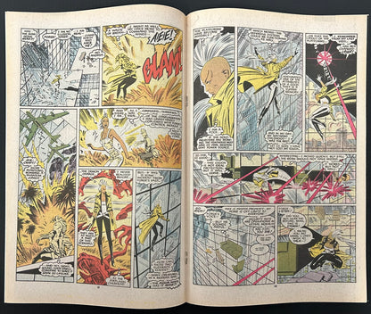 UNCANNY X-MEN #220 [MARVEL COMICS] DIRECT 1987 NM
