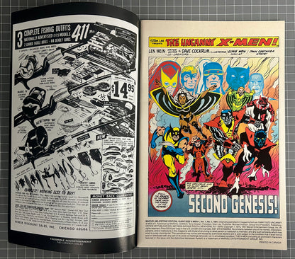 MARVEL MILESTONE EDITION: GIANT-SIZE X-MEN #1 [MARVEL COMICS] DIRECT 1991 VF-