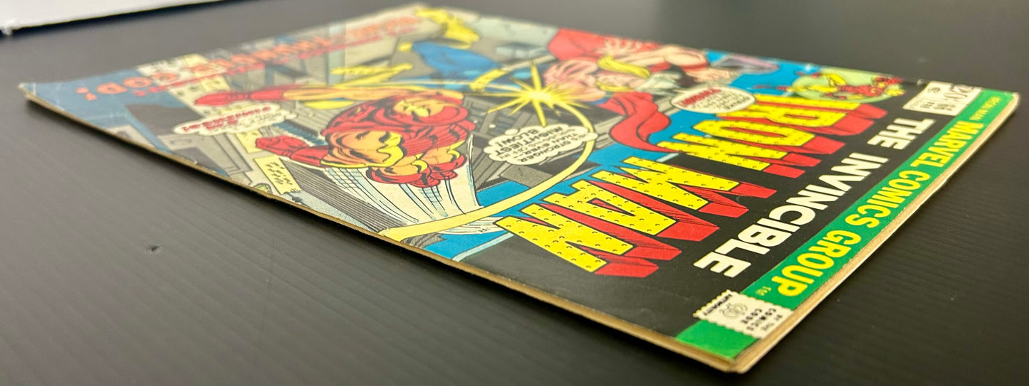 IRON MAN #66 [MARVEL COMICS] DIRECT 1974 VG-