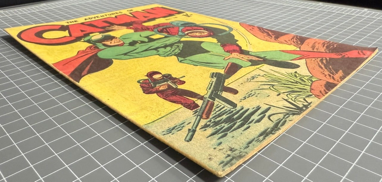 CATMAN #18 [TRICHO] AUSTRALIAN *SCARCE* PRE-DECIMAL COMIC 1962