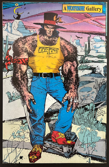 🔑 WOLVERINE #2 [MARVEL COMICS] DIRECT COMIC 1988 VF