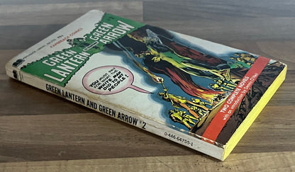 Green Lantern/Green Arrow #1 & 2 Neal Adams (Artist) Paperback Library, 1st Print, 1972