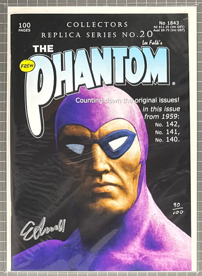THE PHANTOM #1843 REPLICA #20 [FREW] ***SIGNED & LIMITED*** AUSTRALIAN COMIC 2019 NM