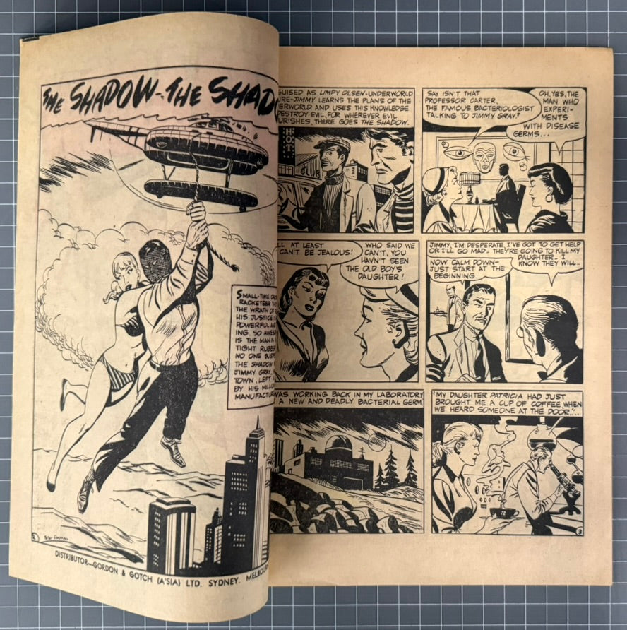 THE SHADOW #62 [FREW PUBLICATIONS] AUSTRALIAN PRE-DECIMAL COMIC 1959
