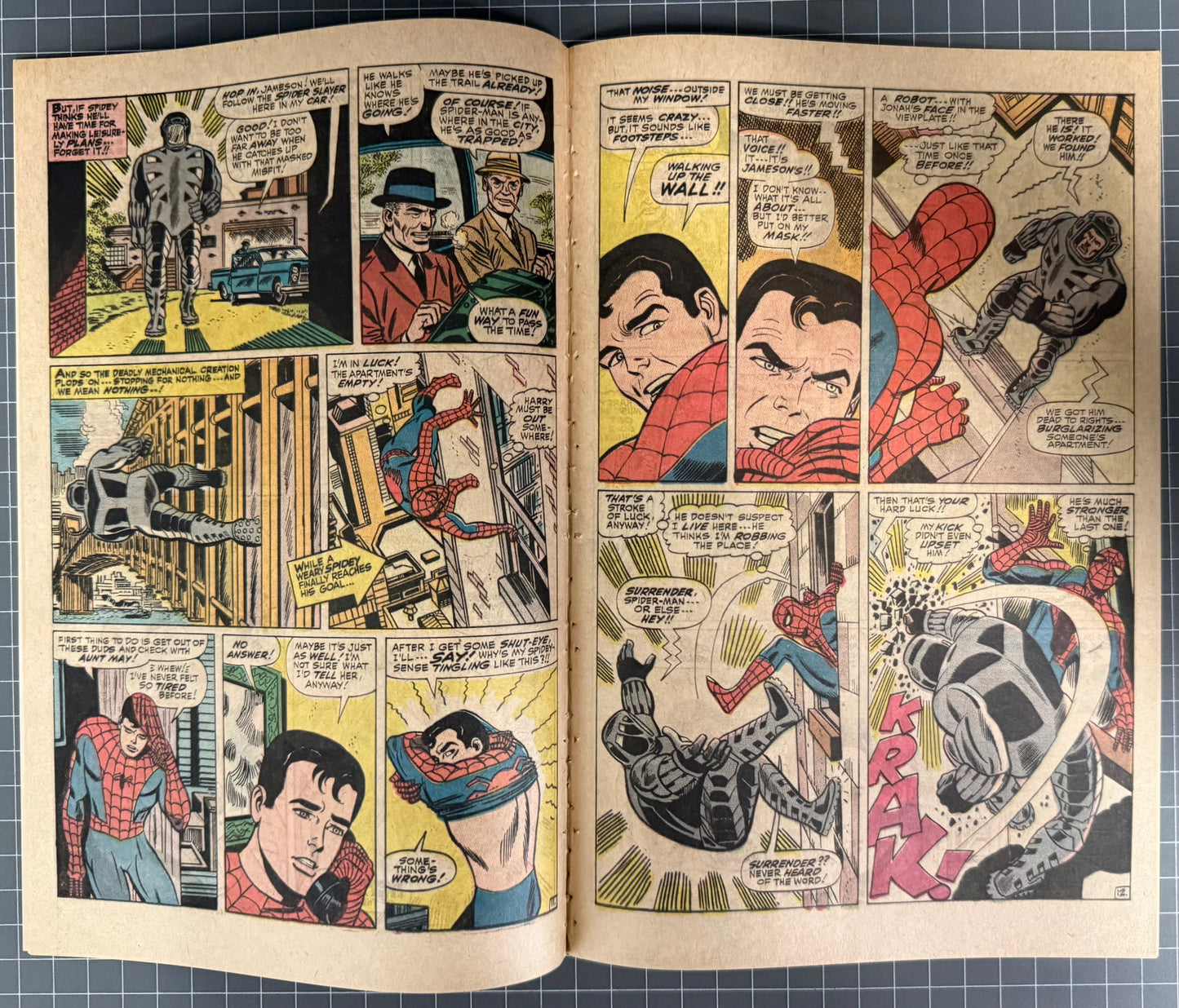 THE AMAZING SPIDER-MAN #58 (MARVEL) COMIC 1968 *JOHN ROMITA SR.* VG