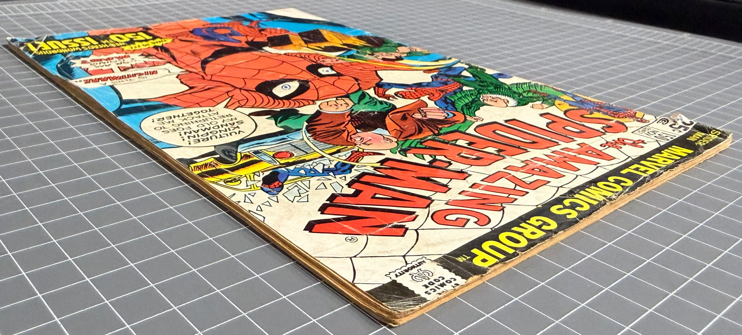 THE AMAZING SPIDER-MAN #150 [MARVEL COMICS] 1975 GD