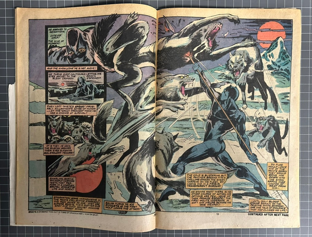 JUNGLE ACTION #12 [MARVEL COMICS] DIRECT 1974