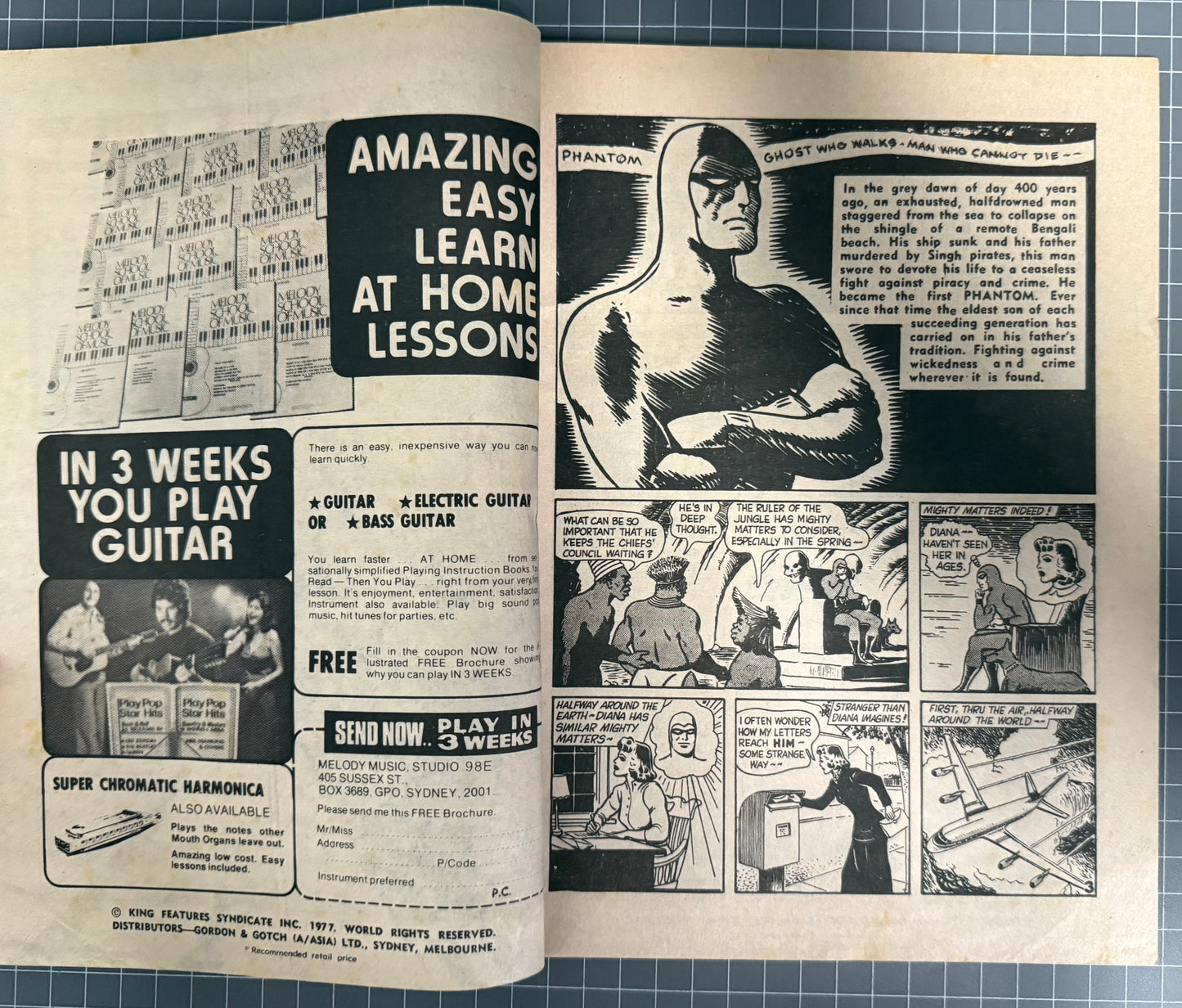 THE PHANTOM #604 [FREW PUBLICATIONS] AUSTRALIAN COMIC 1977